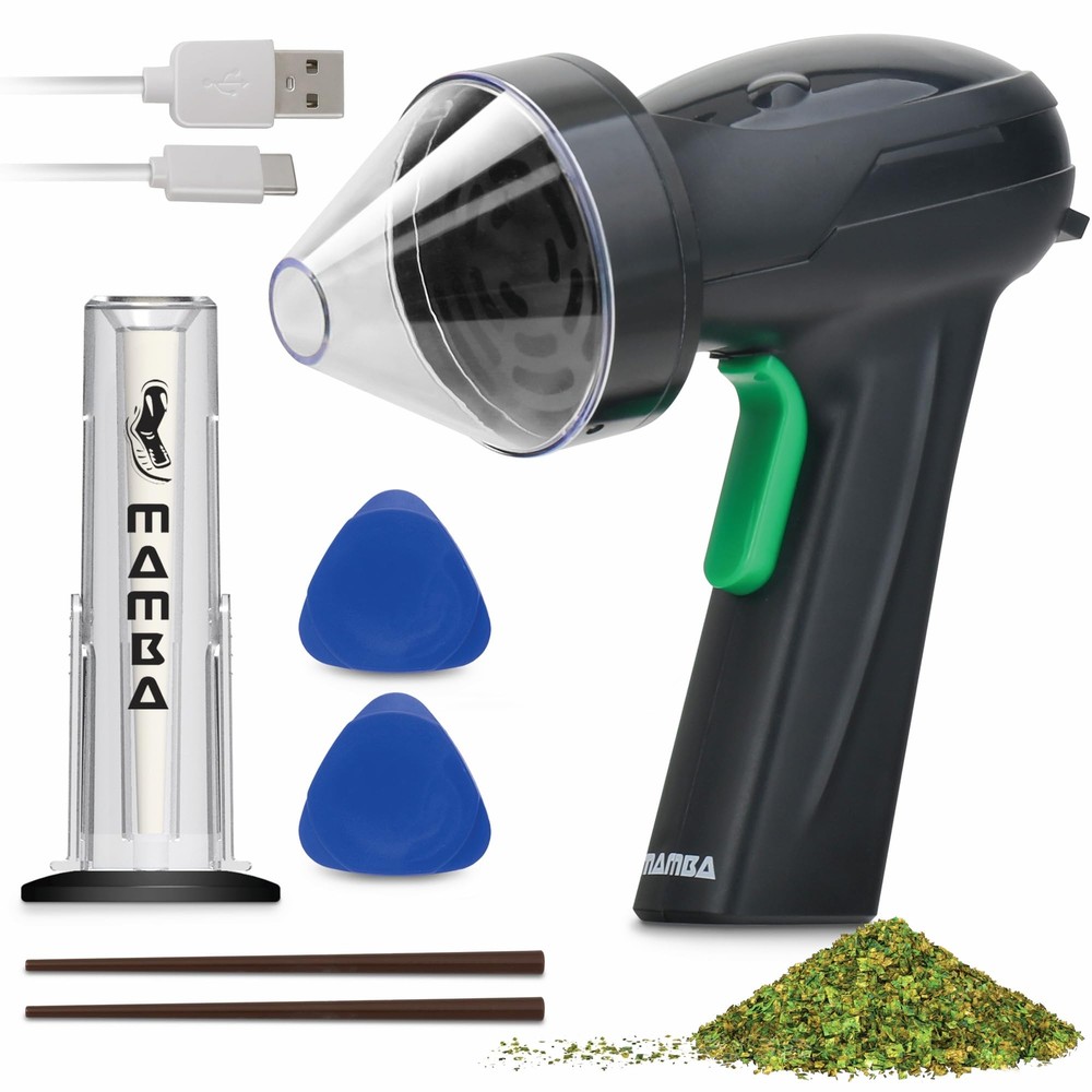 Monster Loader 3.5g 63mm Electric Herb Grinder. USB Rechargeable Automatic Gr...