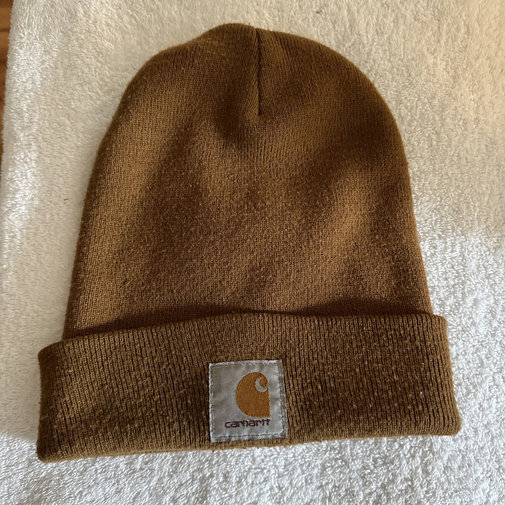 carhartt beanie men's (brown)