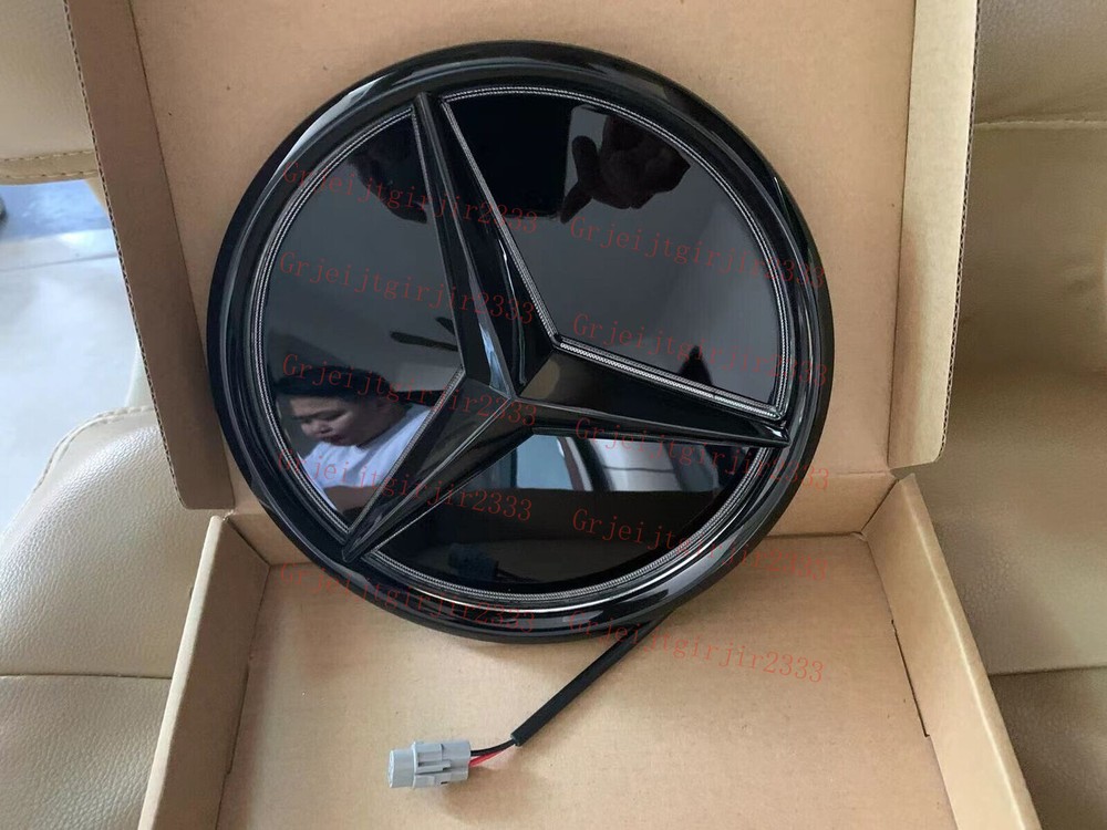 Grille Star Emblem For W176 W205 W212 GLA Illuminated LED Light Front 2012-2018