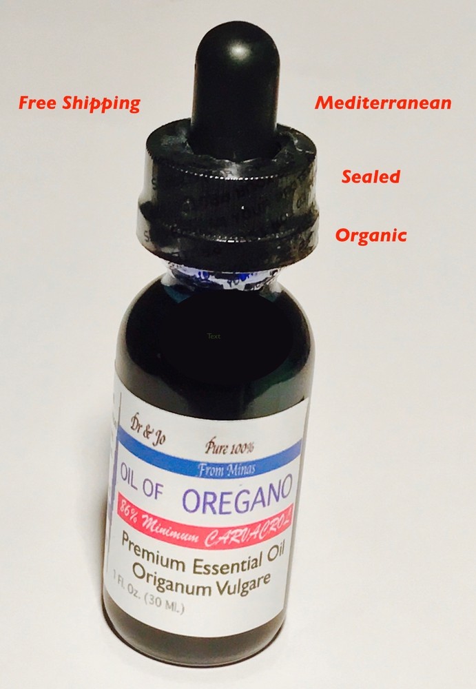 OREGANO OIL 1 oz WILD NON GMO 86% CARVACROL limited time  Mediterranean PURE-image