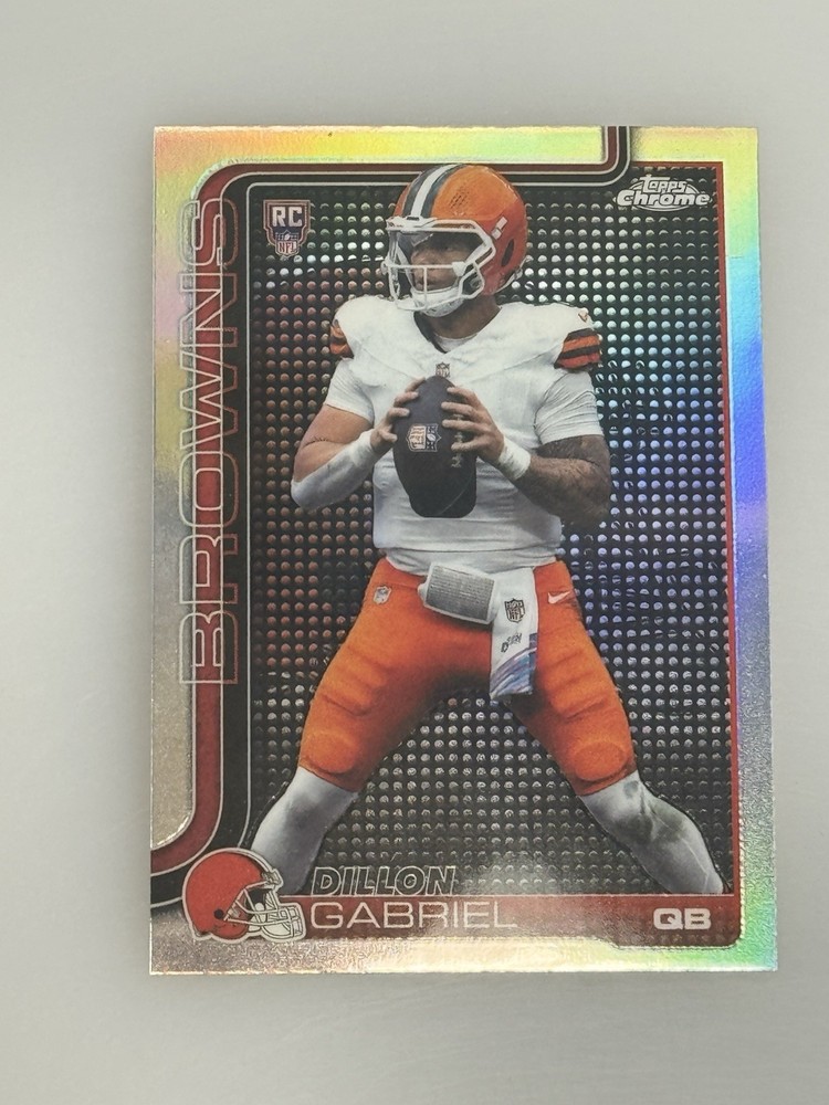 Dillon Gabriel #316 Lightboard Refractor RC Browns Case Hit 2025 Topps Chrome