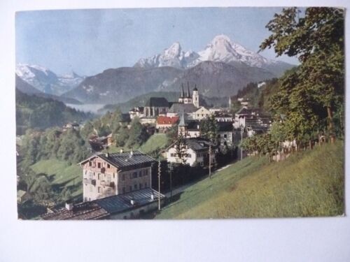 Postcard Berchtesgaden view of the Watzmann (No. 703)