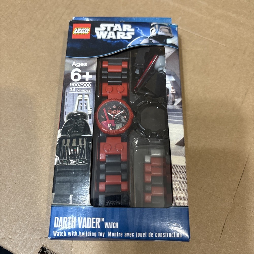 LEGO 9002908 Star Wars WATCH Darth Vader Brand new Factory Sealed Blue Box