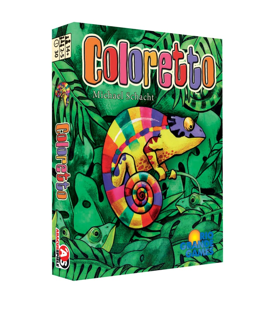 Discover Coloretto with Possible Cover Art Variations