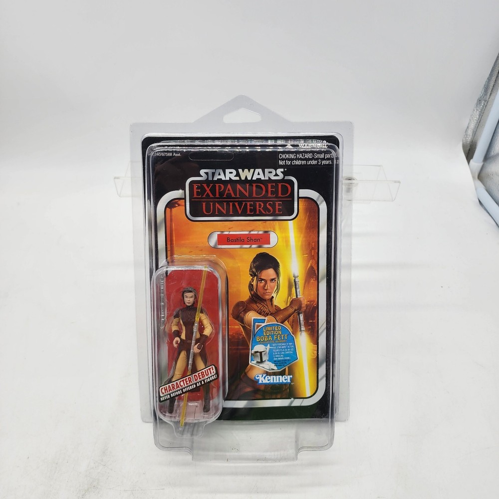 Hasbro 2011 Star Wars Vintage Collection VC69 Bastila Shan MOC Unpunched W/ Case