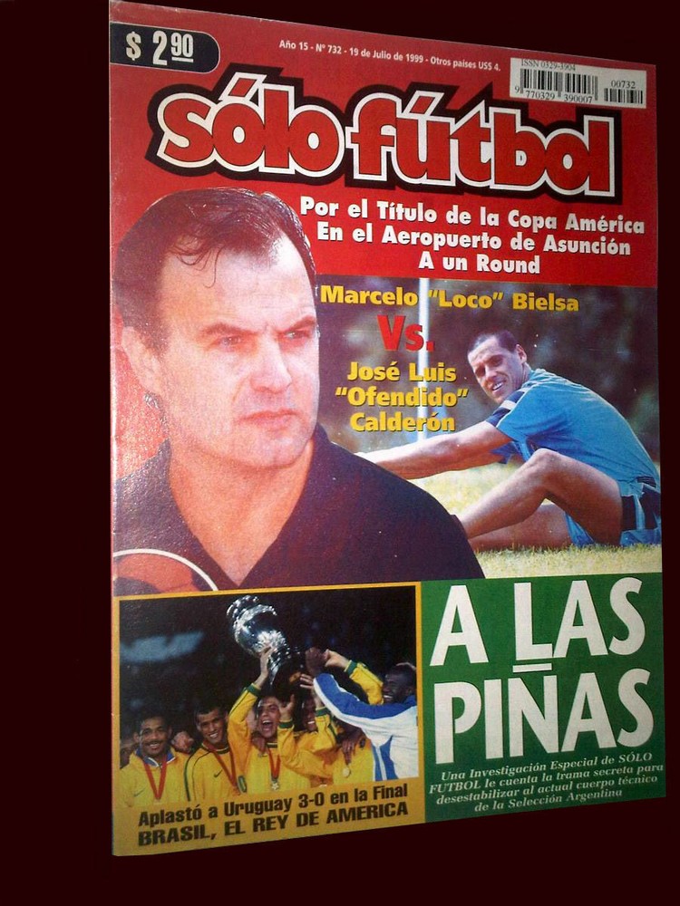 BRAZIL (1) AMERICA CHAMPION 1999 vs URUGUAY (0) Magazine Argentina