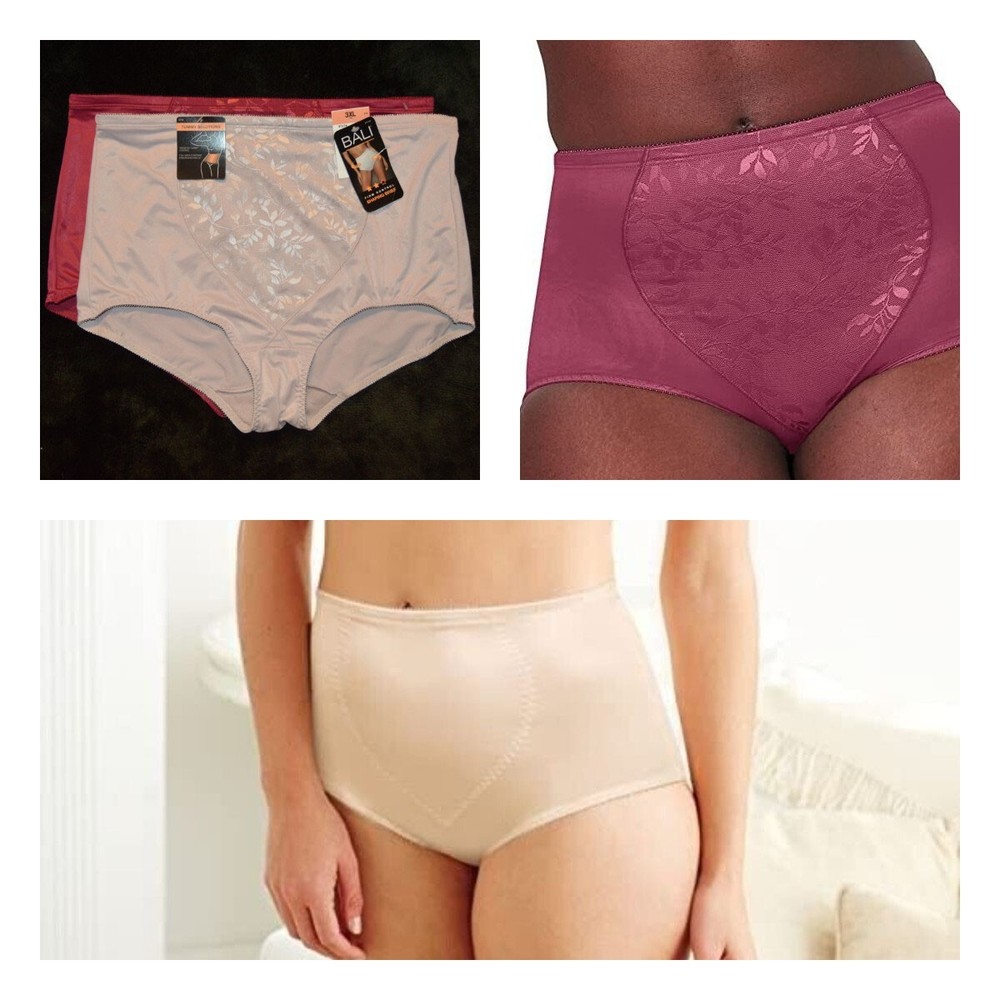 Bali Spice Market Firm Control Shaping Brief 2 Pair Pack DFX710 Large $35 NWT