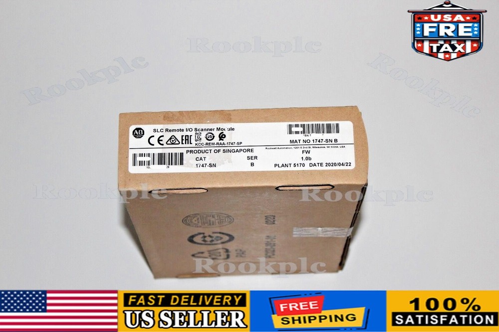 FACTORY SEALED ALLEN-BRADLEY 1747-SN /B , 1747SN SER B , FW 1.0b