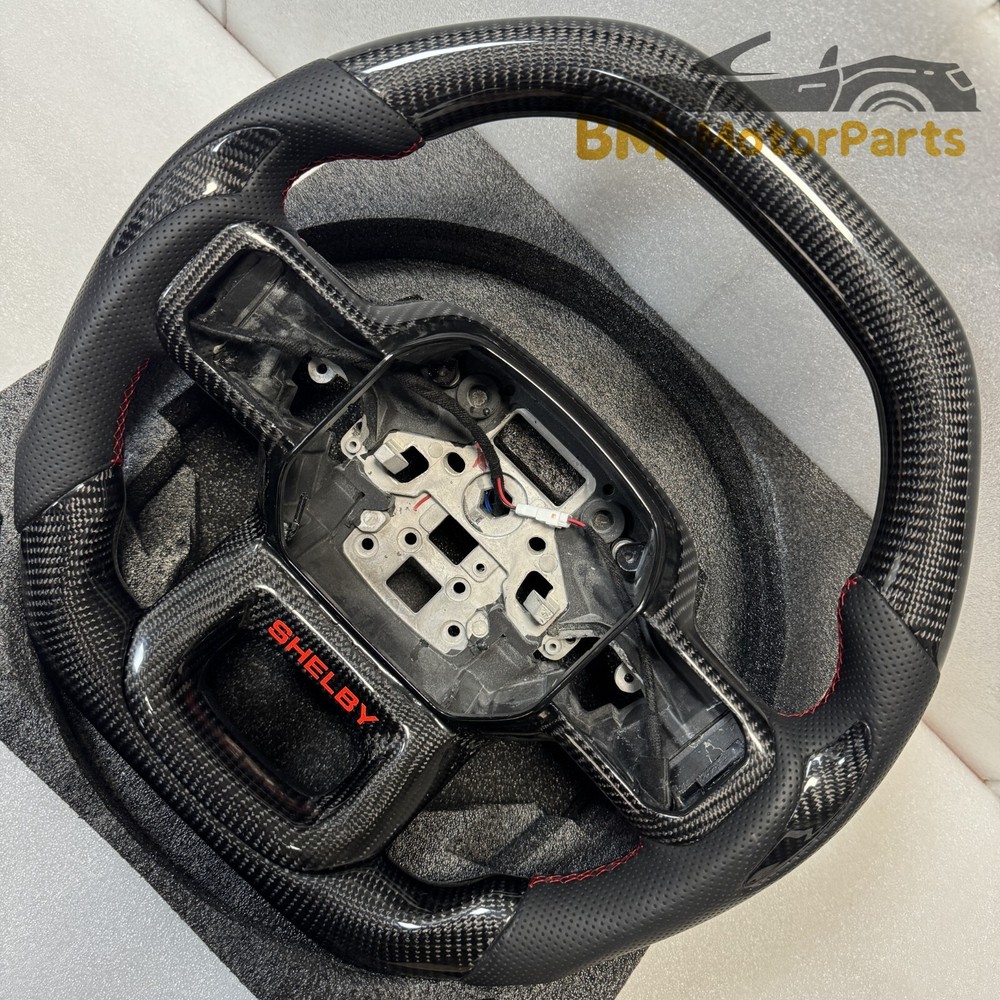 Fit for Ford Raptor F150 F-150 2021-2024 with Heated Carbon Fiber Steering Wheel
