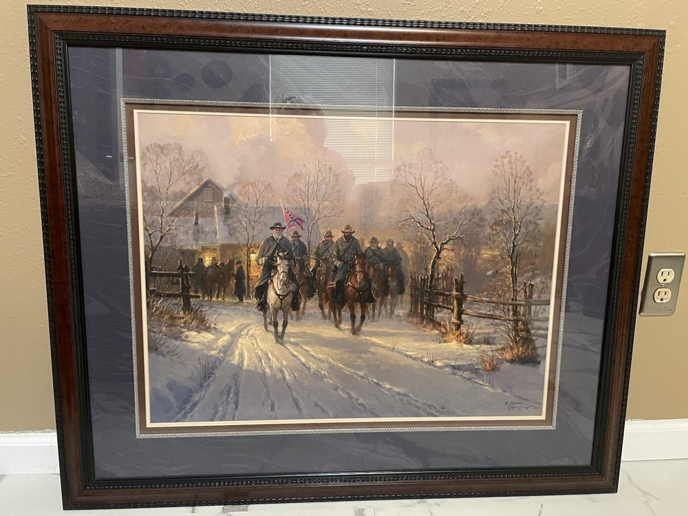 G Harvey Framed Limited Print “Lee and Overstreet”
