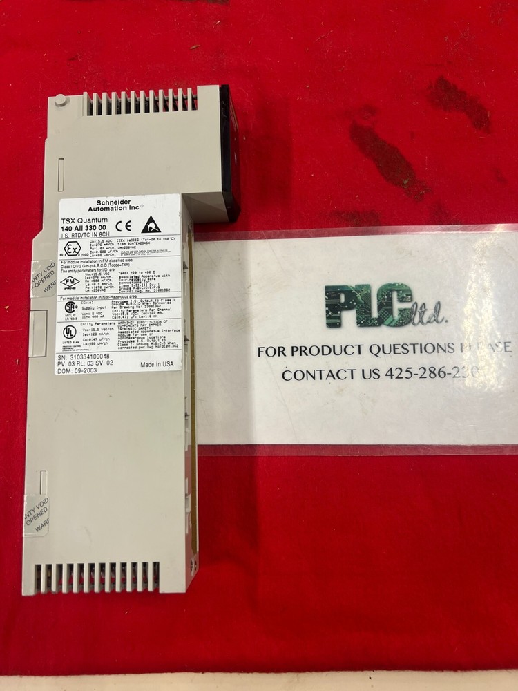 140AII33000 Schneider Electric TSX Quantum 140 AII 330 00