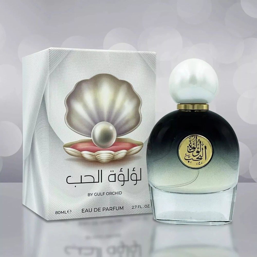 Parfum Lattafa Lulut Al Hob  عطر لؤلؤة الحب Oud Unisex Gulf Orchid 80ML 2.7 FL.O