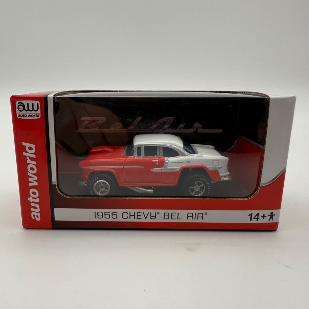 1955 Chevy Bel Air Xtraction Ultra-G Electric HO Slot Car New In Box