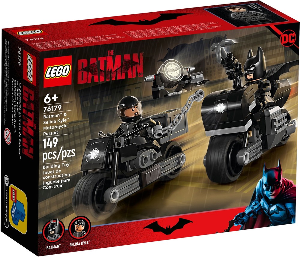 LEGO Batman & Catwoman Motorcycle Chase Set 76179