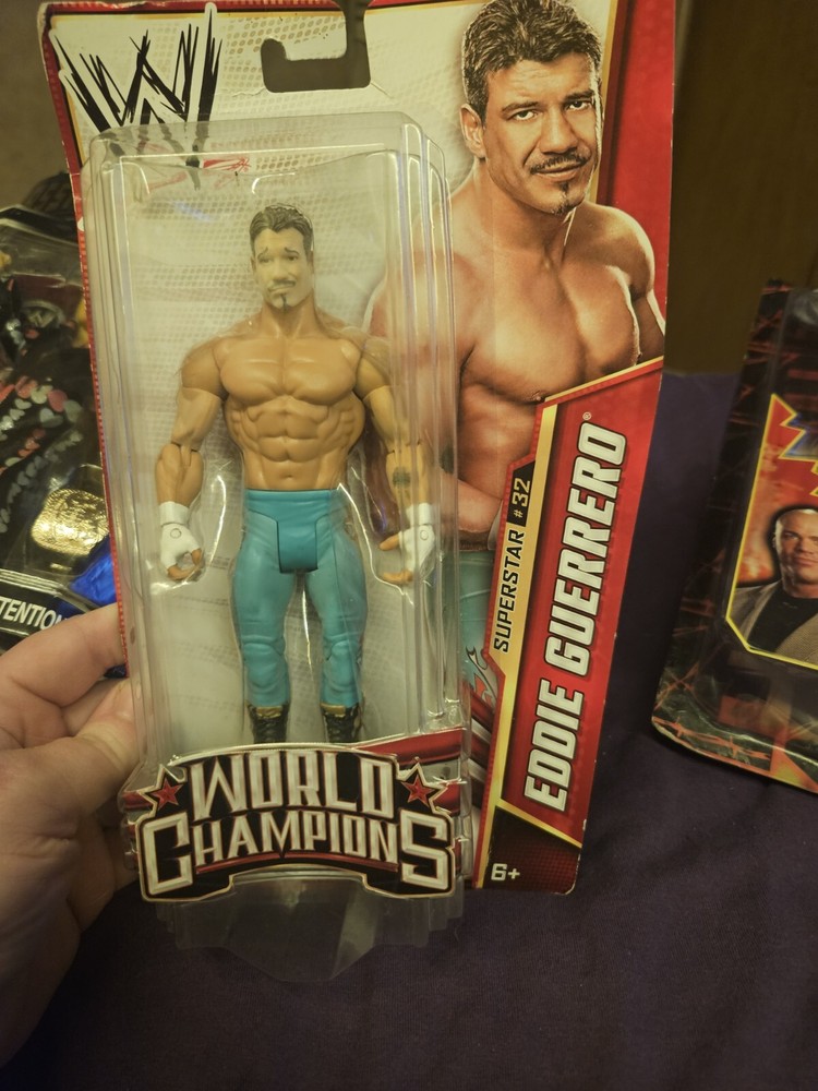 WWE Mattel 2013 World Champions Eddie Guerrero #32 Action Figure New Sealed