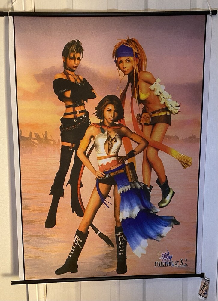 Final Fantasy X-2 Anime Large Wall Scroll