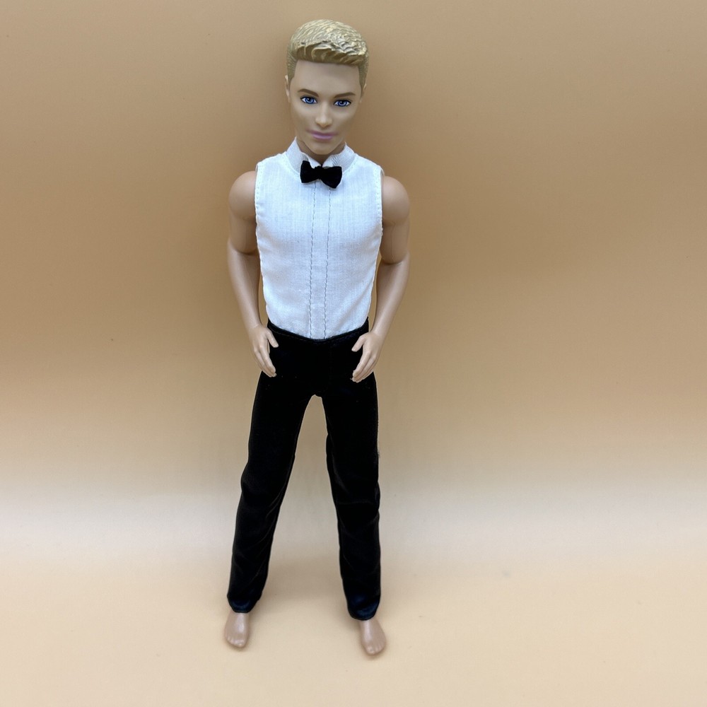 Barbie Ken Fashionistas Fairytale Groom Doll With Tuxedo EUC HTF