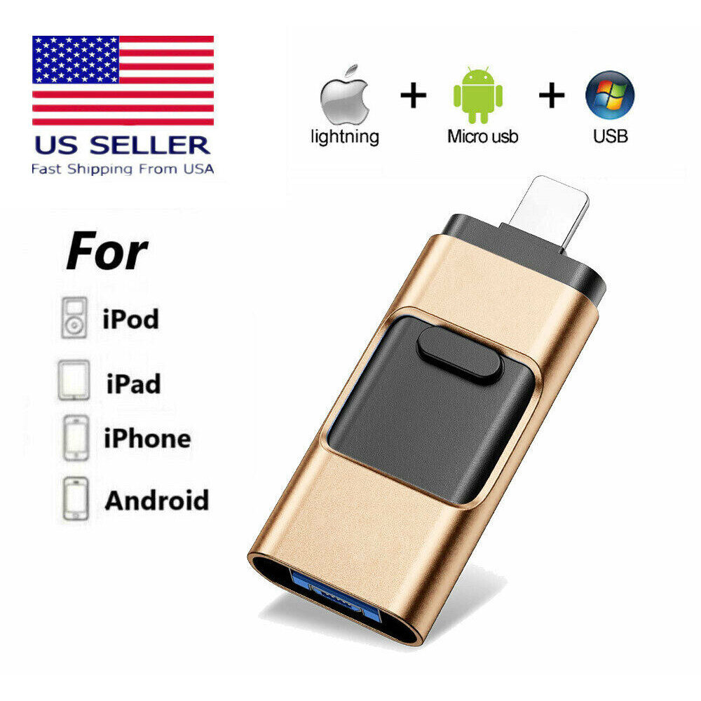 For iPhone iPad PC 1TB USB 3.0 Flash Pen Drive U Disk Memory Stick Storage