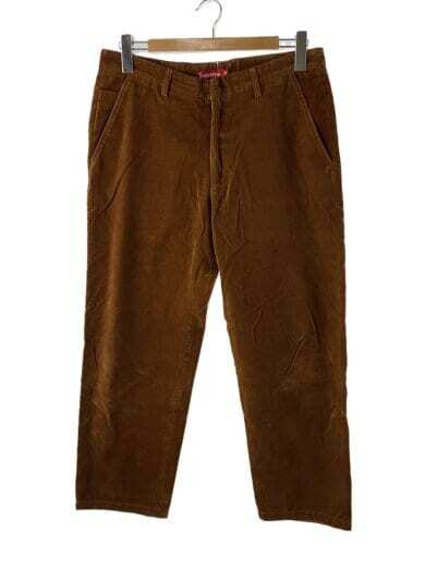 SUPREME 20AW   Velvet Work Trouser   Bottom   32   Cotton   BRW   Brown   Soli