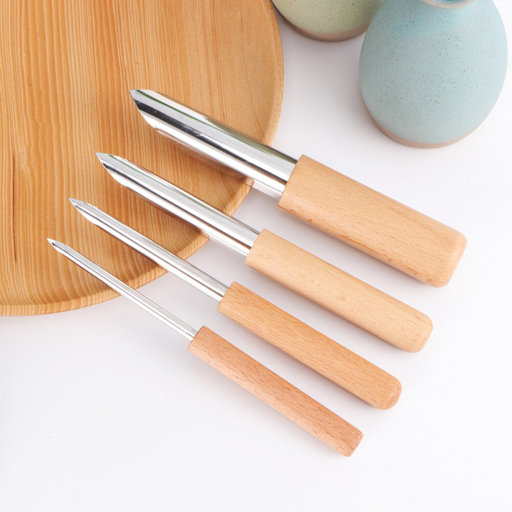 4 Pcs Clay Sculpting Tools Ceramic Beginners Tools Stainless Steel Pottery Tools