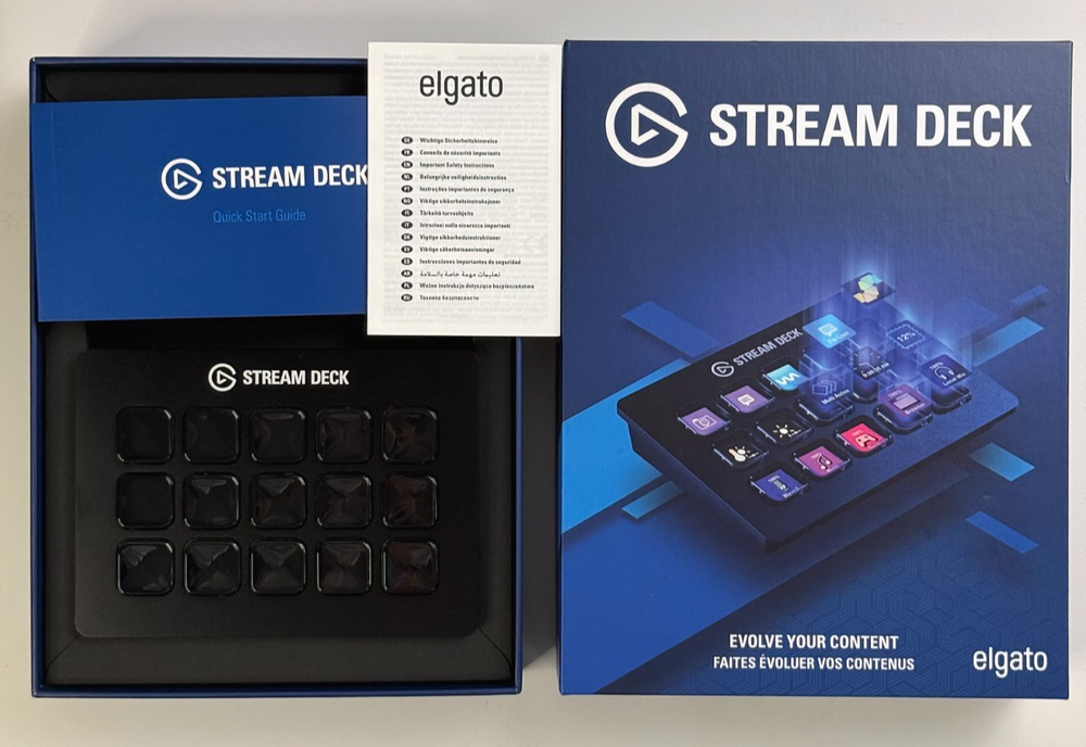 Elgato Stream Deck Controller 15 Keys - Black (‎10GAA9901)