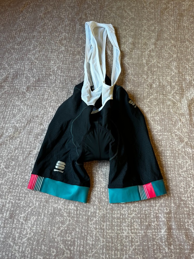 SPORTFUL Body Fit Cycling Bib Short Black SIZE S For Women's NEW!