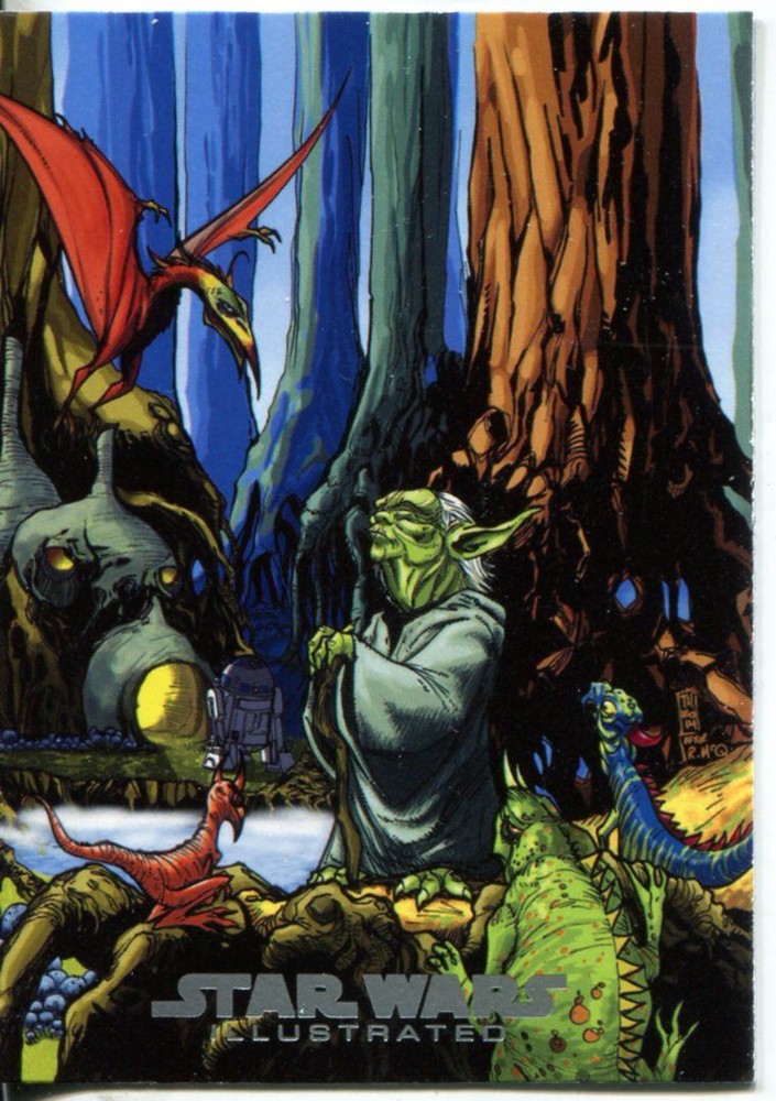 Star Wars Empire Strikes Back Illustrated Poster Chase Card MP-6 Exclusive