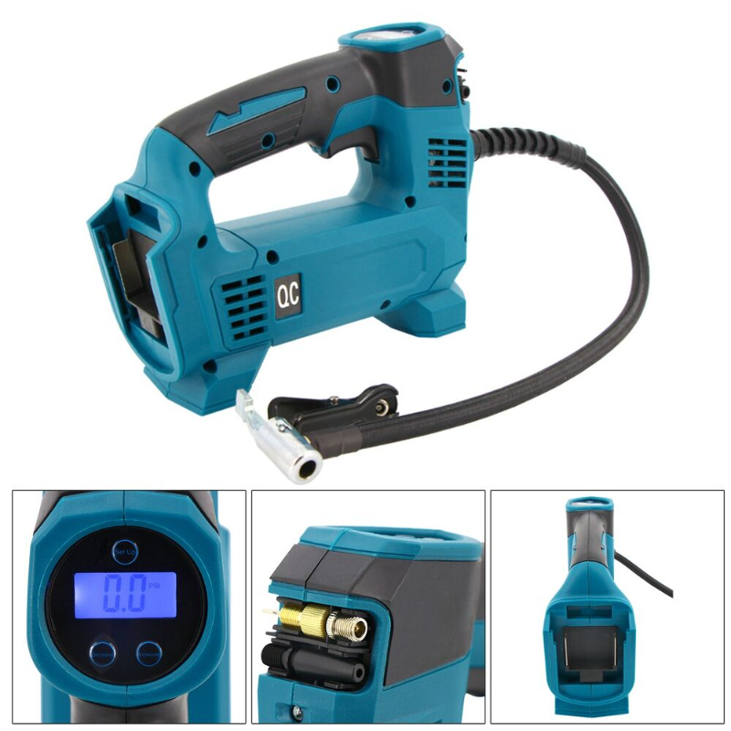 Electric Air Pump for Makita 18V Battery Cordless Air Inflator with LED Light US