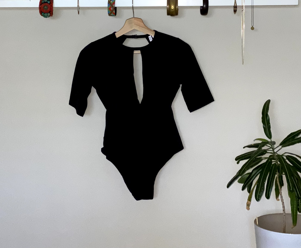 Out From Under Black Bodysuit – Size Small – Urban Outfitters