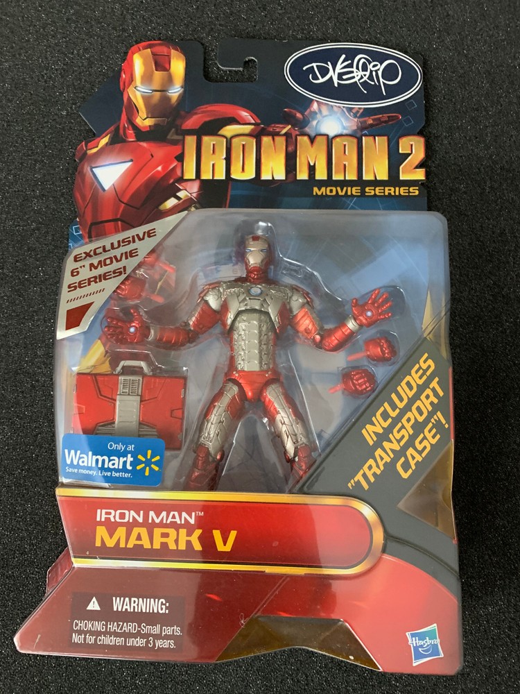 Hasbro Iron Man 2 Movie Series Iron Man Mark V Iron Man 6