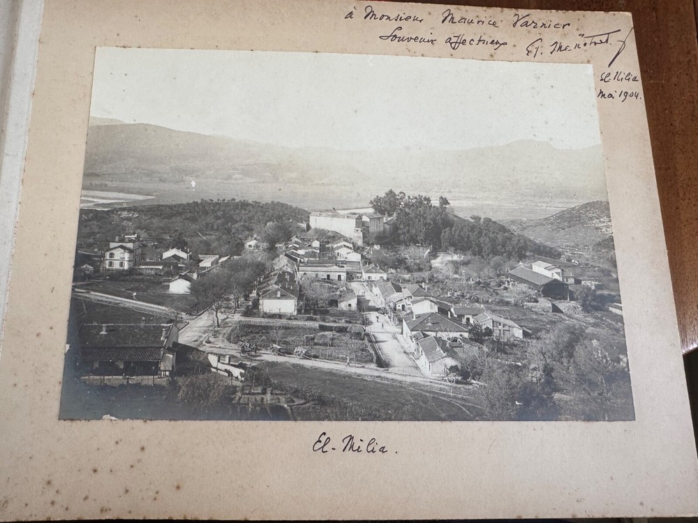 Précieux Album photographique sur l’Algérie coloniale pour Maurice Varnier 1904