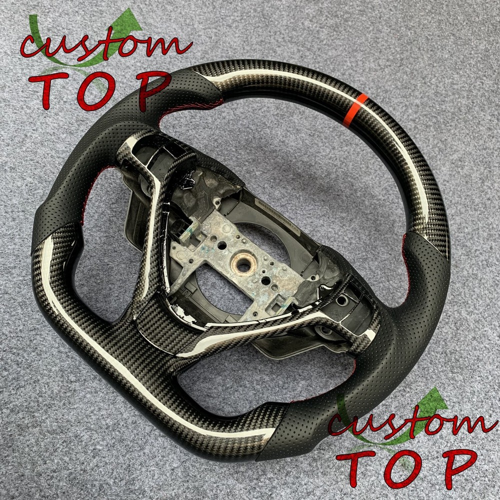 Real Carbon Fiber Steering Wheel Fit for Acura RDX TL ILX ZDX 2009-2022