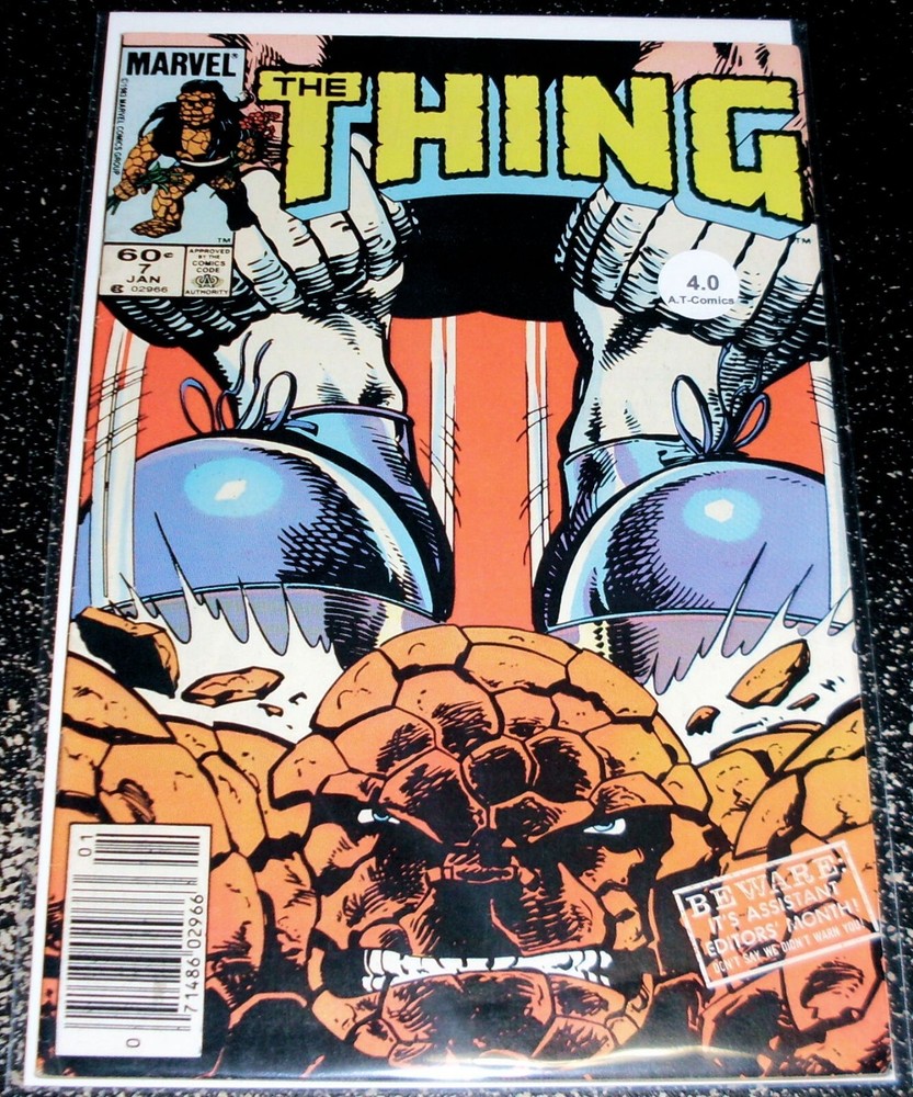 Thing 7 (4.0) 1st Print 1983 Marvel Comics (John Byrne) Flat Rate Shipping