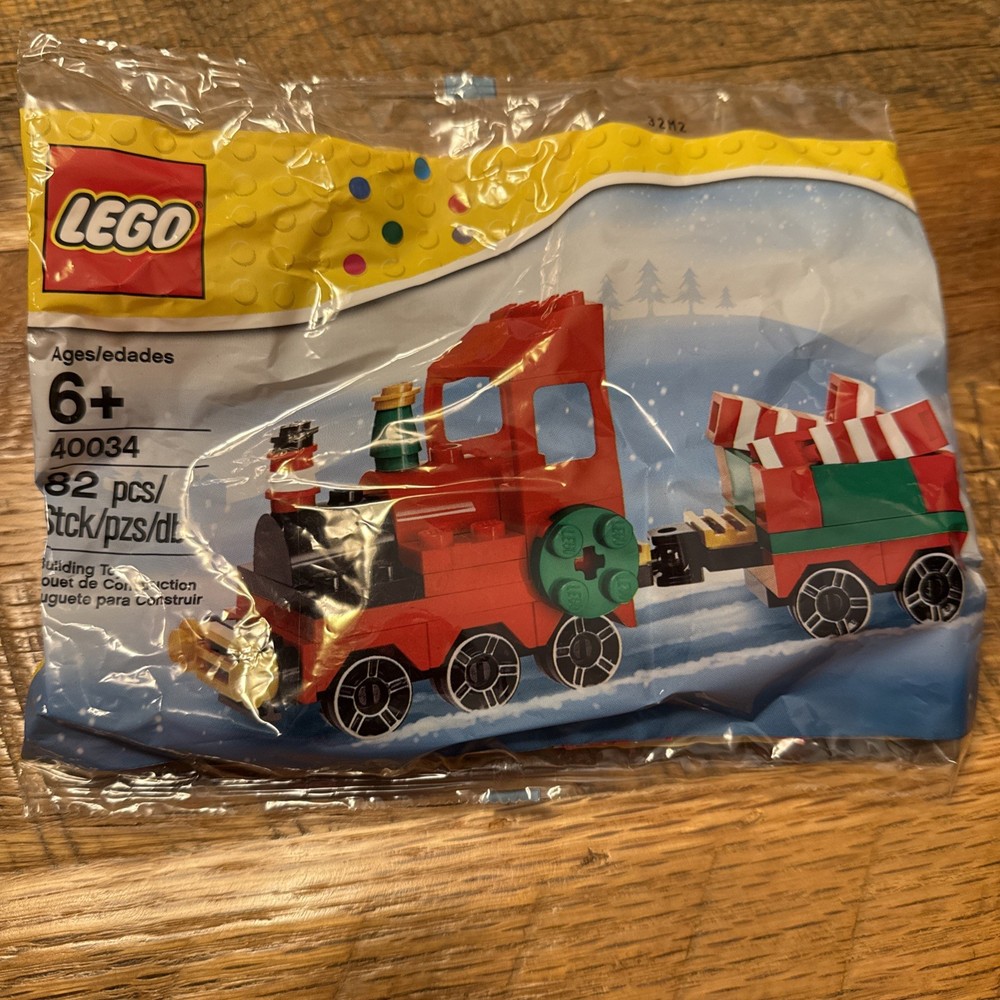 LEGO 40034 Christmas Train Set New in Box Holiday Seasonal-image