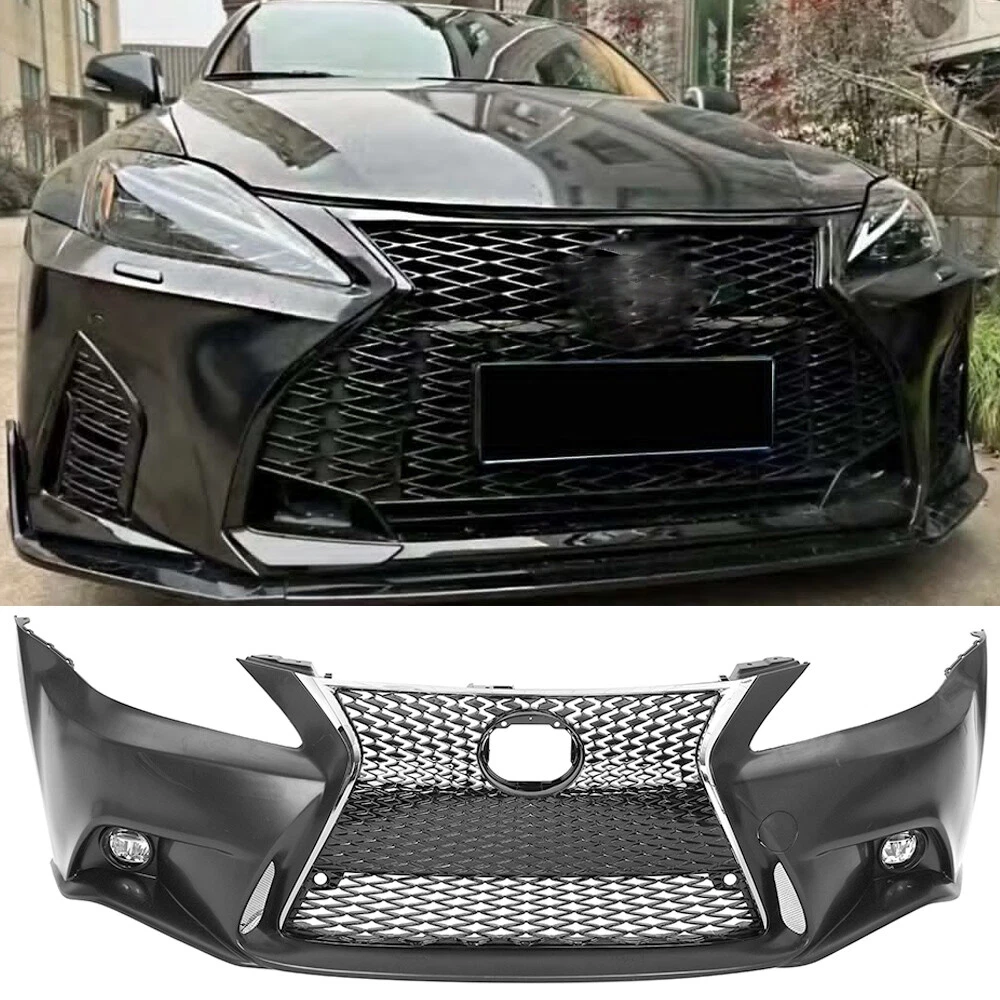 For 2006-2012 2013 Lexus IS250 IS350 14+ F-Sport Front Bumper Cover 2IS to 3IS