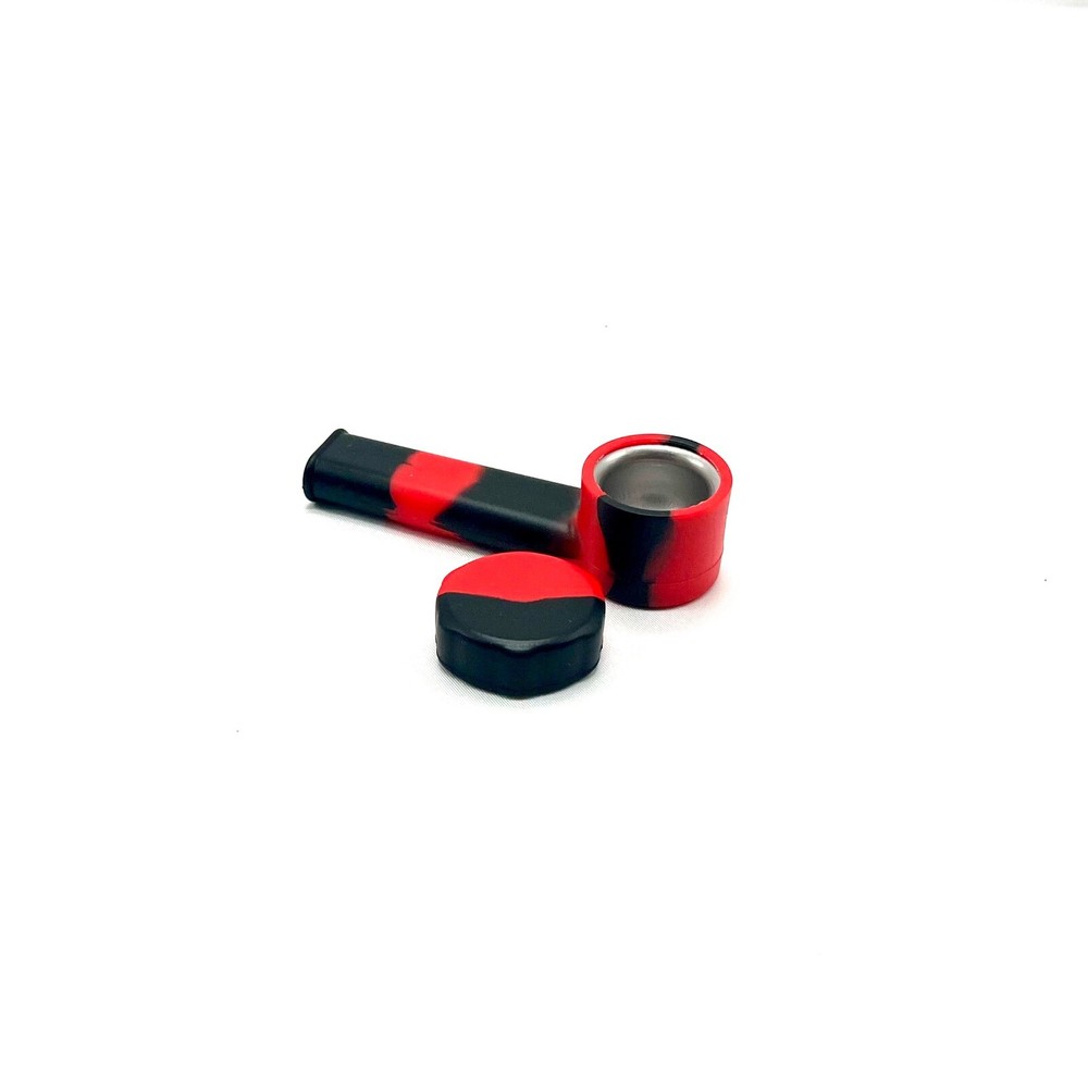 Discreet Silicone Smoking Pipe- Rubber Silicone