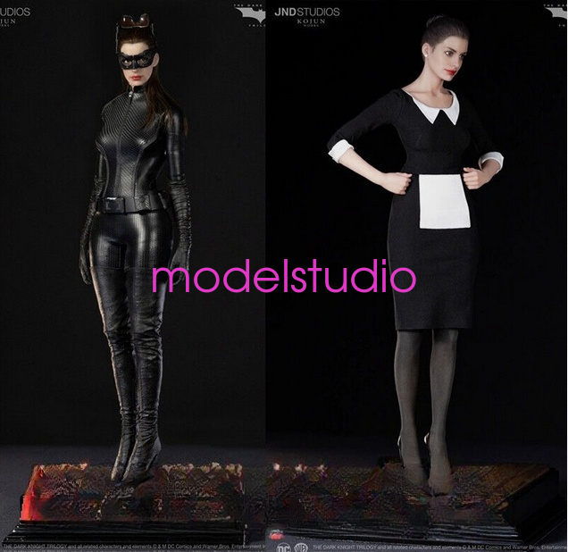 JND Studio Catwoman Model 1/6 Scale Painted Real Hair Pre-order Silicone Head