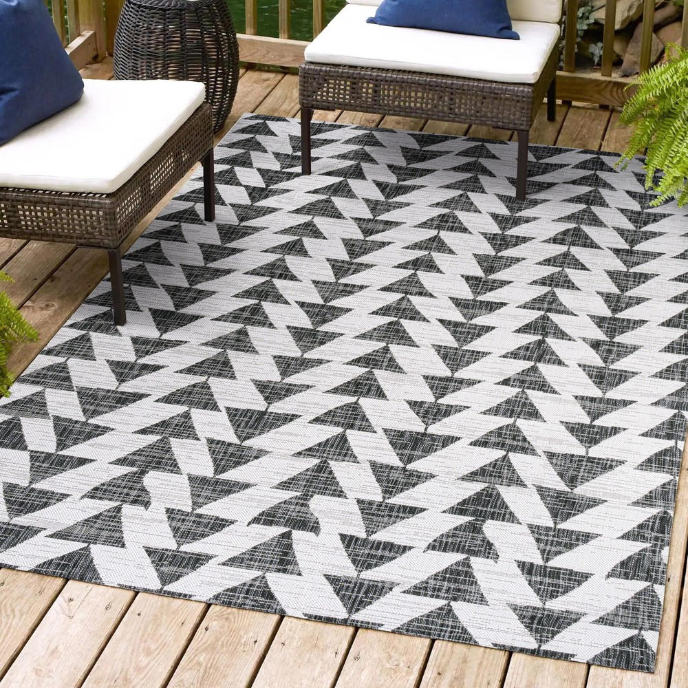 Jonathan Y Santa Monica 4x6 Polypropylene Off White Outdoor Rug  