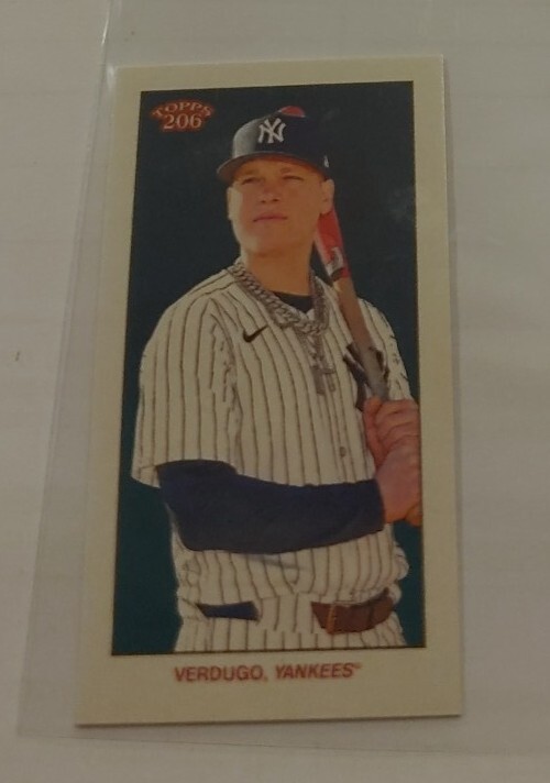 2024 Topps 206 / T206 - ALEX VERDUGO - Lenox Back Parallel SP