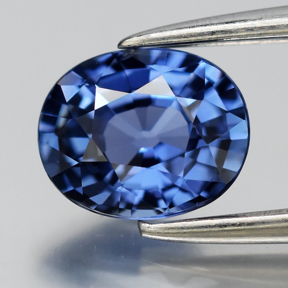 💎 0.75ct 6x5mm IF Oval Natural Blue Sapphire - Heated, Ceylon Gemstone