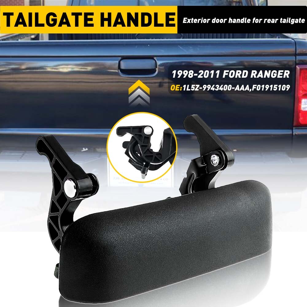 For 1998-2011 Ford Ranger Tailgate Handle Tail Liftgate Gate Latch Back Handle