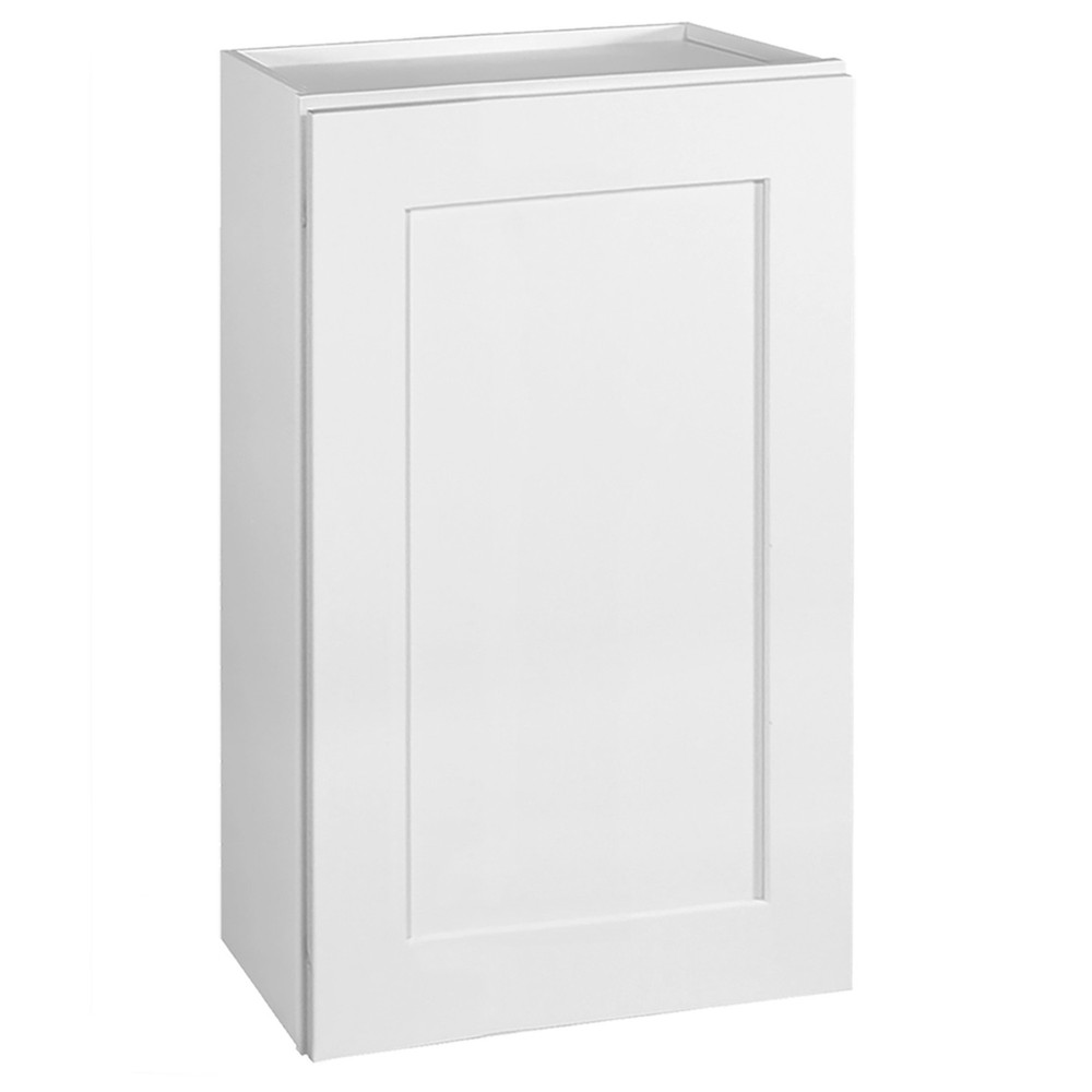 Design House 613505 Brookings 30x18 Single Door White Wall Cabinet
