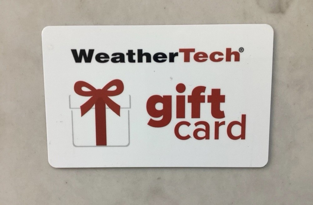 WeatherTech Gift Card - $555.24 value, selling for $450 Weather Tech-image