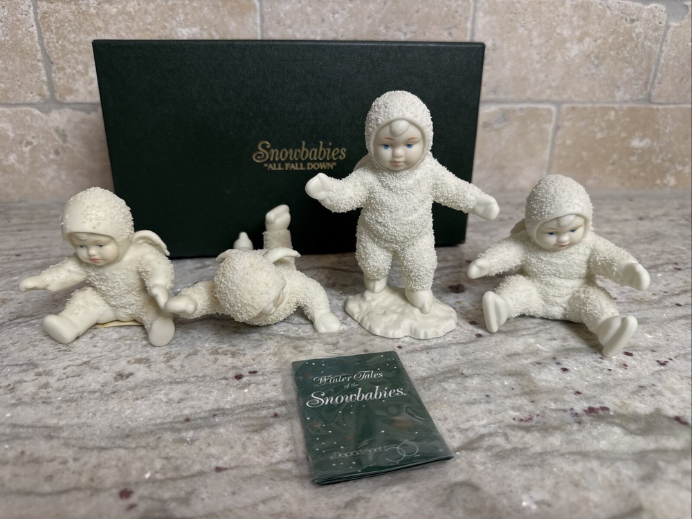 DEPT 56 Snowbabies Angels Snow All Fall Down NOS 7984-7 with Original Box