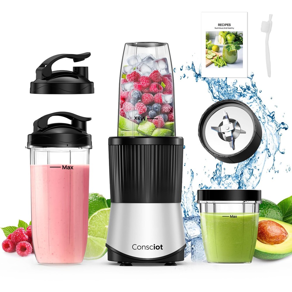 11-Piece CB08 Blender Set for Shakes Smoothies Kitchen Personal Use