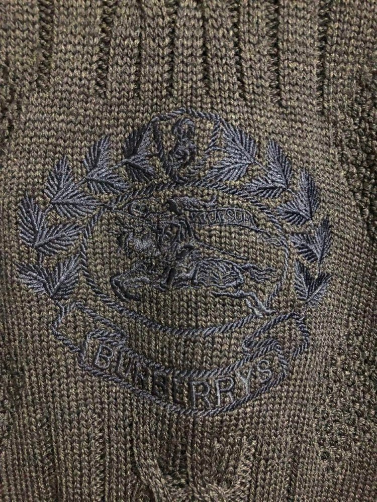 Burberry knit sweater Men's Fashion from Japan