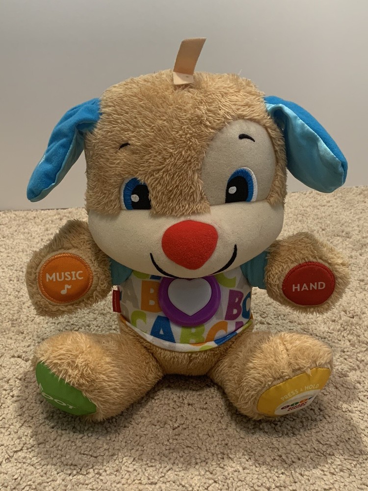 Fisher-Price Laugh and Learn Smart Stages Puppy Dog Soft Interactive Toy