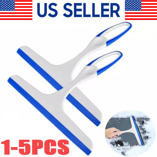 Car Windshield Window Mirror Squeegee for Shower Glass Kitchen Cleaning
