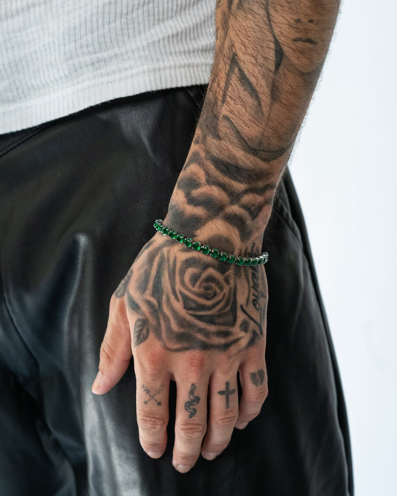 12Ct Round Created Emerald 7