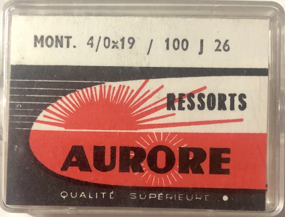 1X=1 Mainspring X 9660 1.00 X 0.09 Ø 8 Spring Watch 100 J 26 4 / 0 X 19